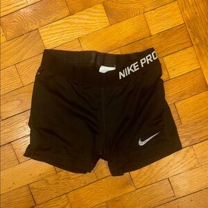Nike Pro Women's Black Shorts